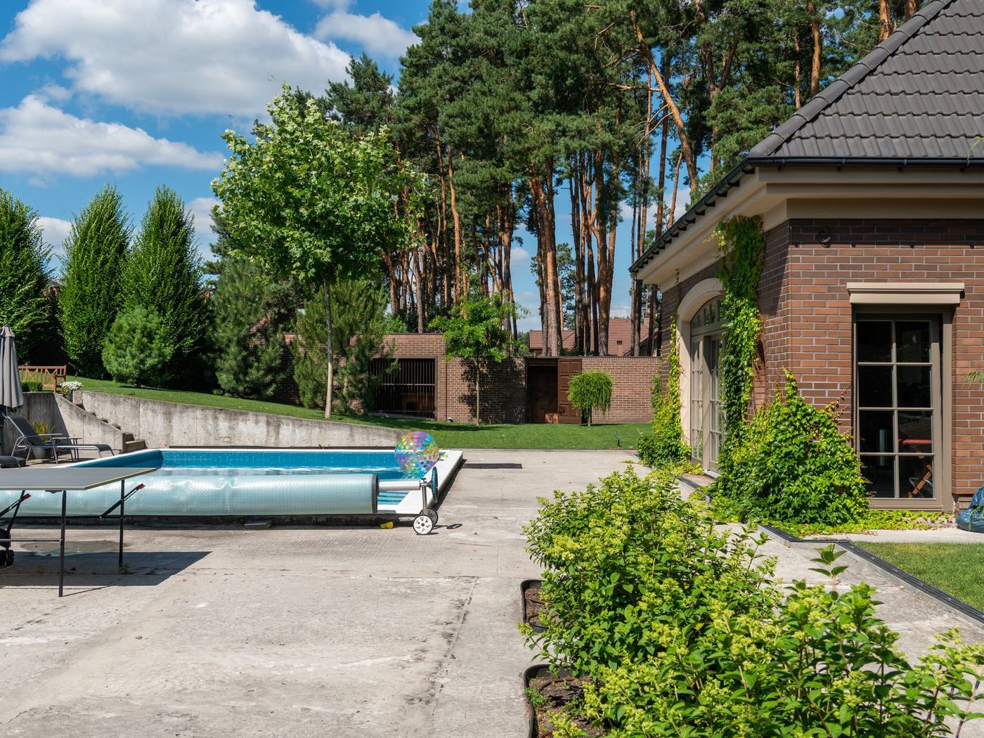 Family home with an in-ground pool